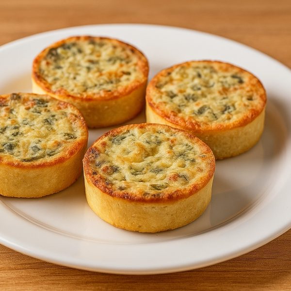 Quiche de Alho Poro - Lanche