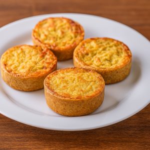 Quiche de Quatro Queijos - Lanche